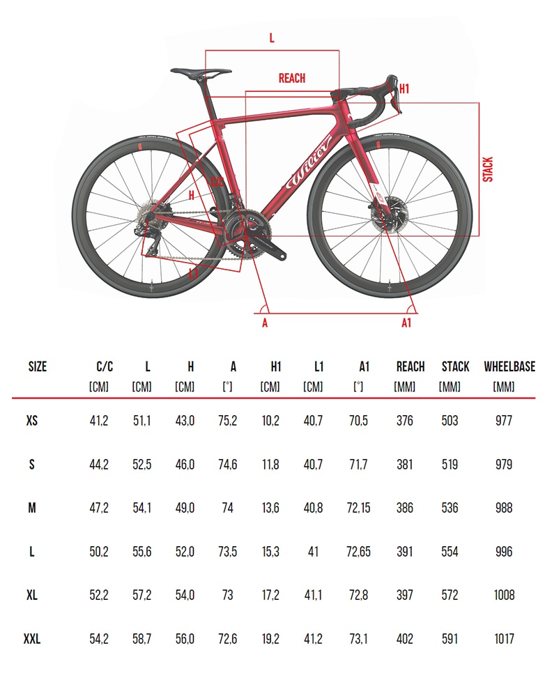 2022 Wilier Triestina Zero SLR L (56cm) Carbon Disc Frameset